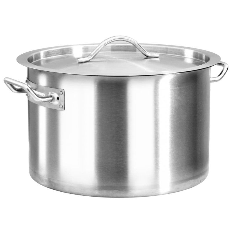 Olla de acero inoxidable 32 l 40x26 cm vidaxl