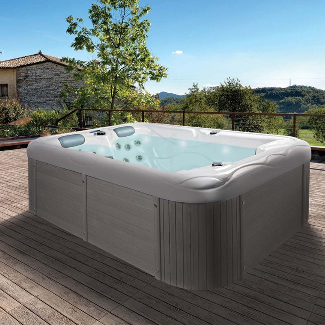 Vasca Per Pediluvi In Legno Di Rovere - Con Perle Massaggianti, Per Relax A Casa - Foto 11