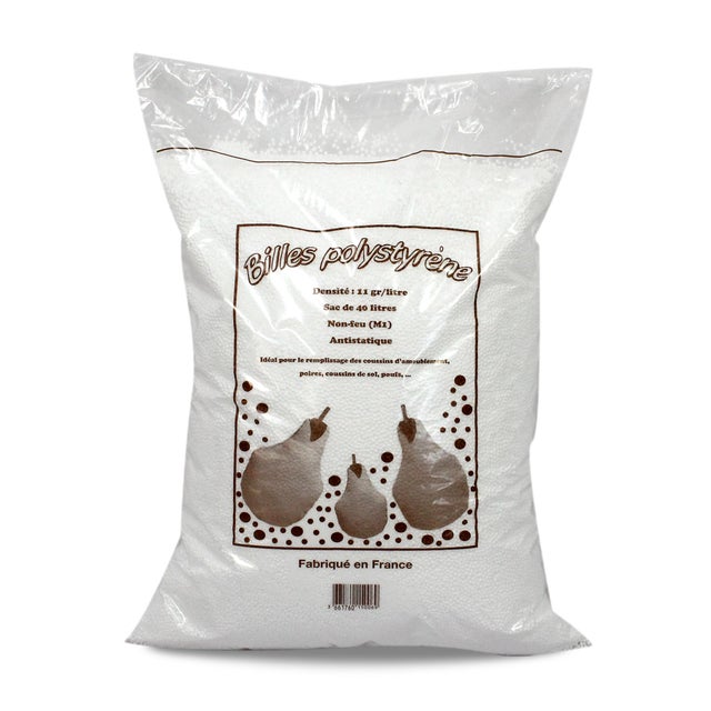 Rembourrage billes polystyrène sac 40 L