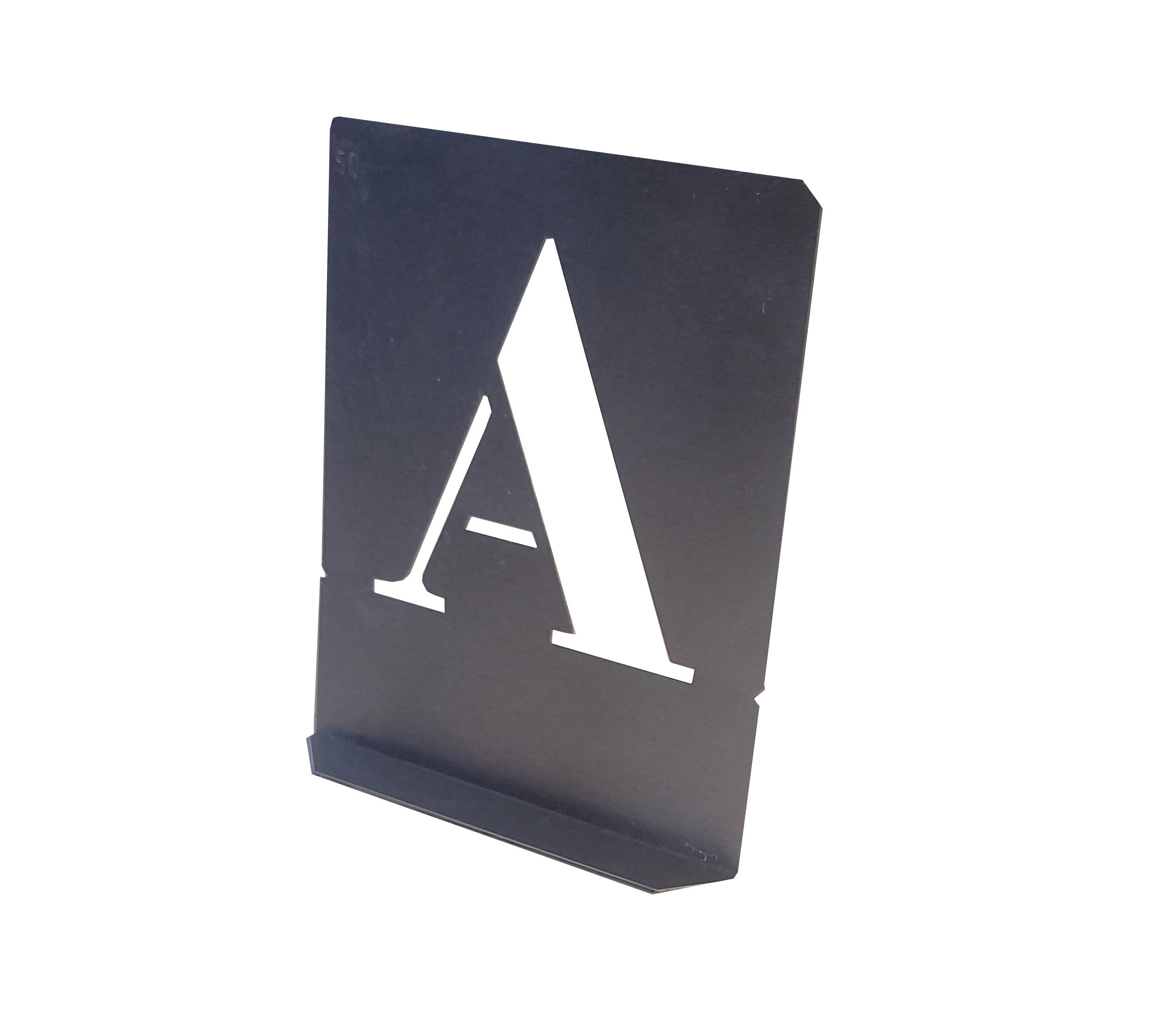 Lot De 42 Pochoirs De Lettres De L'alphabet Pour Peinture - 7,6 Cm - Pochoirs Réutilisables Pour Peinture Sur Bois - Pochoirs Réutilisables Pour Tableau Noir Et Art Mural