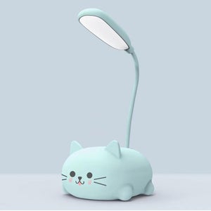 Lampe de lecture pour chaton (lot de 4), lampe de bureau pliable rechargeable par USB pour que