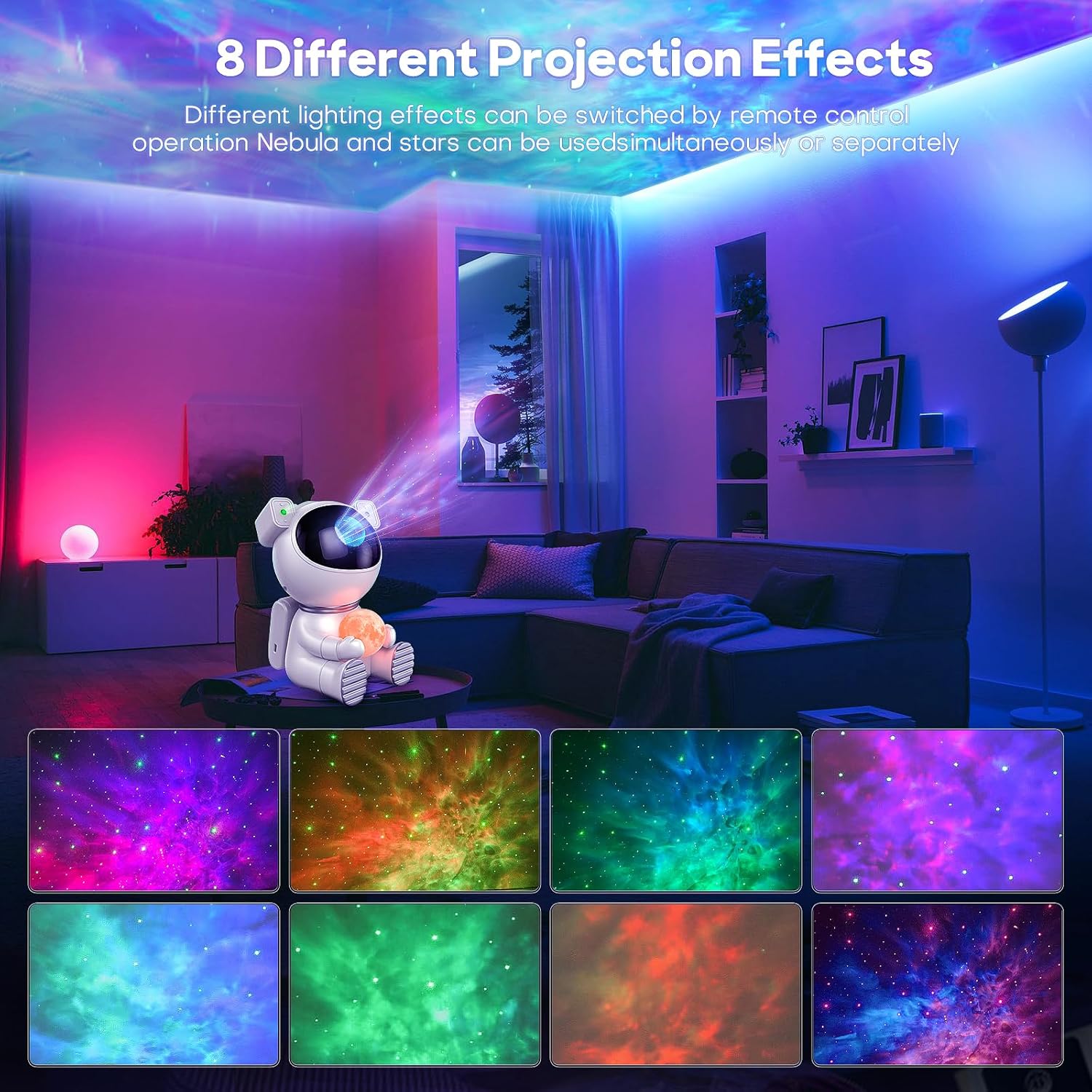 Cámara Proyector De Animales Para Niños - Juguete Educativo Con 8 Imágenes - Portátil, Con Luz Nocturna Y Pilas Incluidas