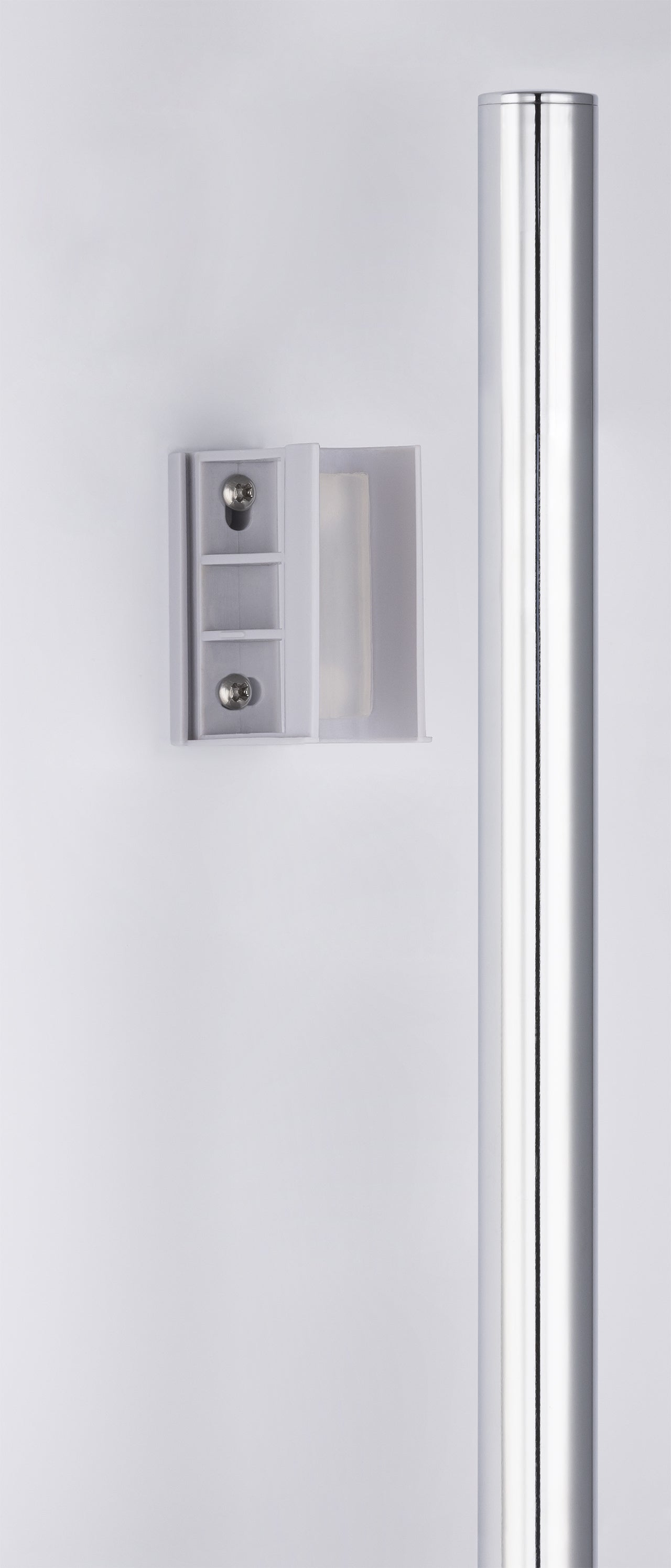 Barre de douche chromée fixations ajustables hauteur 70 centimètres by Eurosanit - 6