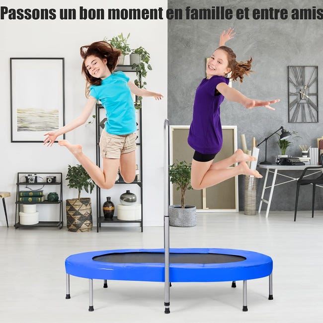 Trampolino Fitness LIFERUN Ø 101 Cm - Pieghevole Per Casa, Adulti E Bambini - Foto 5