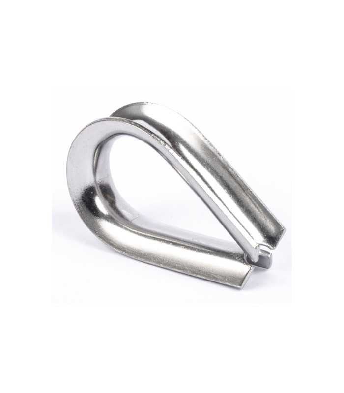 Cosse coeur inox A4 pour câbles inox, cordes, bateau | Leroy Merlin