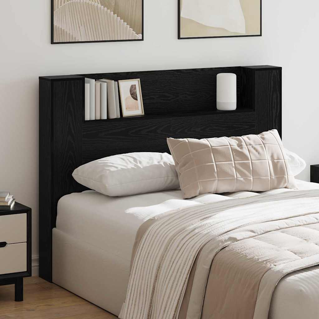 Tête De Lit Puraday Avec étagères – 100 X 18,5 X 104,5 Cm En Bois – Rangement Et Style Moderne - 5