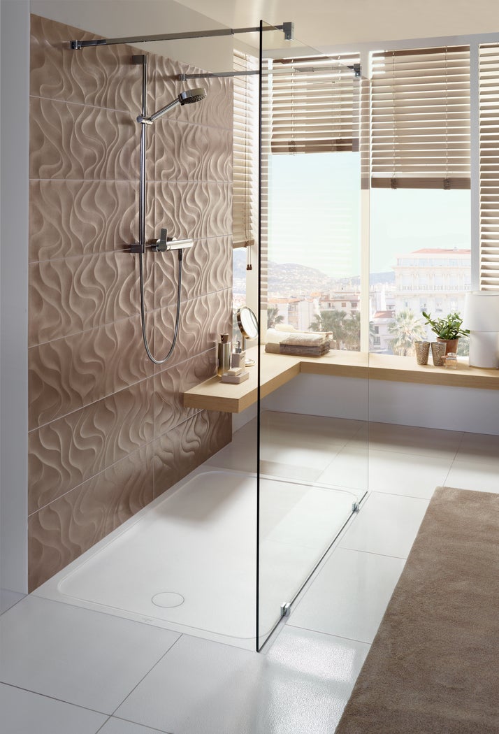 Receveur de douche antidérapant 140 x 90 VILLEROY ET BOCH Lifetime Plus céramique blanc - 5