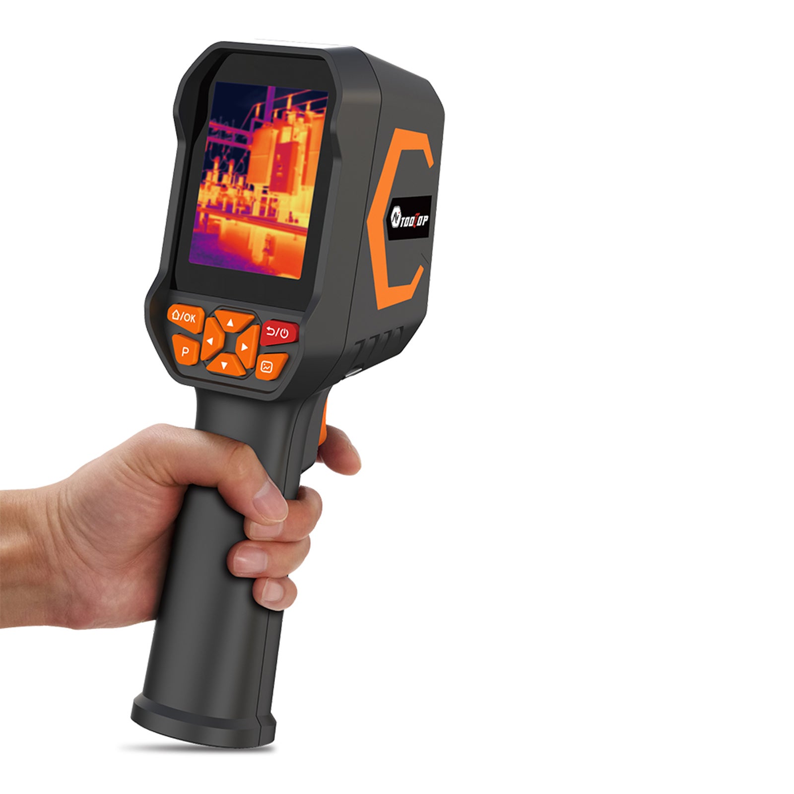Caméra thermique infrarouge ET693B, résolution améliorée 300 x 225, capteur 120 x 90, analyse sur PC, mesure de -20 à 550 °C - 5