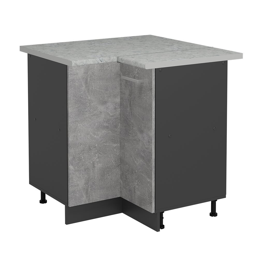 Vicco Szafka narożna R-Line, Beton, 75.6 cm BR Marmur