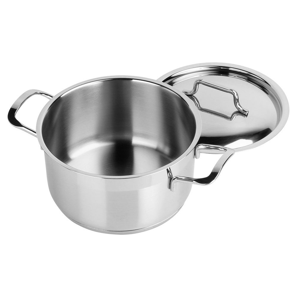 Garnek stalowy z pokrywką ANETT 16 cm, 1,9 l - 3