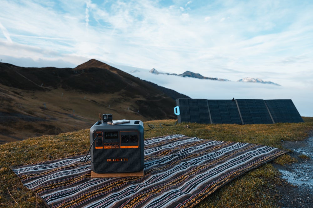 BLUETTI AC180P Estação de Energia Portátil - 1440Wh, Gerador Solar 2x1800W (2700W Máx) - 9