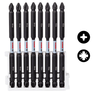 Lot De 4 Embouts De Vissage PZ2 50 Mm ERBAUER - Pour Visseuse - Neuf