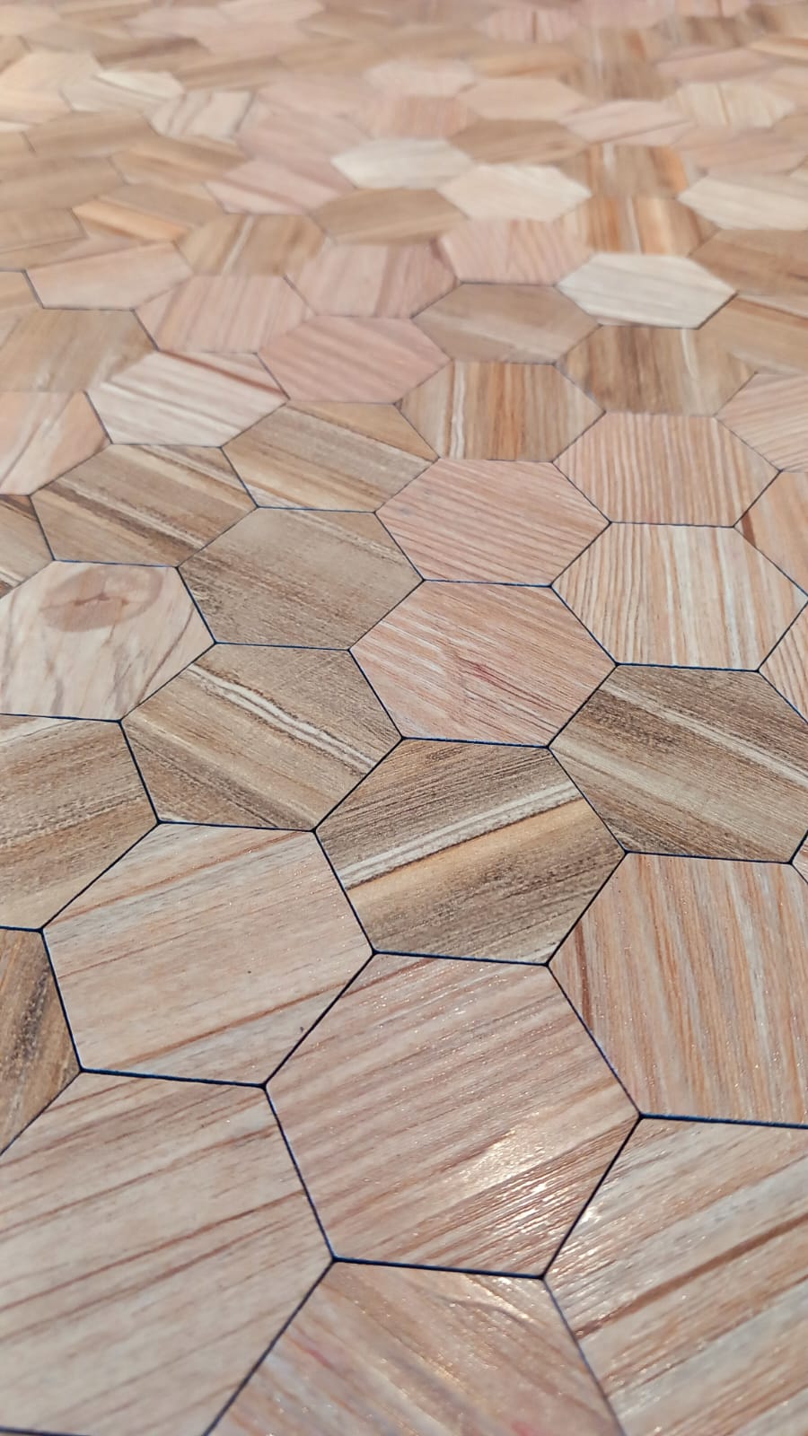 Revestimiento de Pared Mosaico Autoadhesivo Madera de Roble – 30,5x30,5 cm, Grosor 0,4 cm - 2