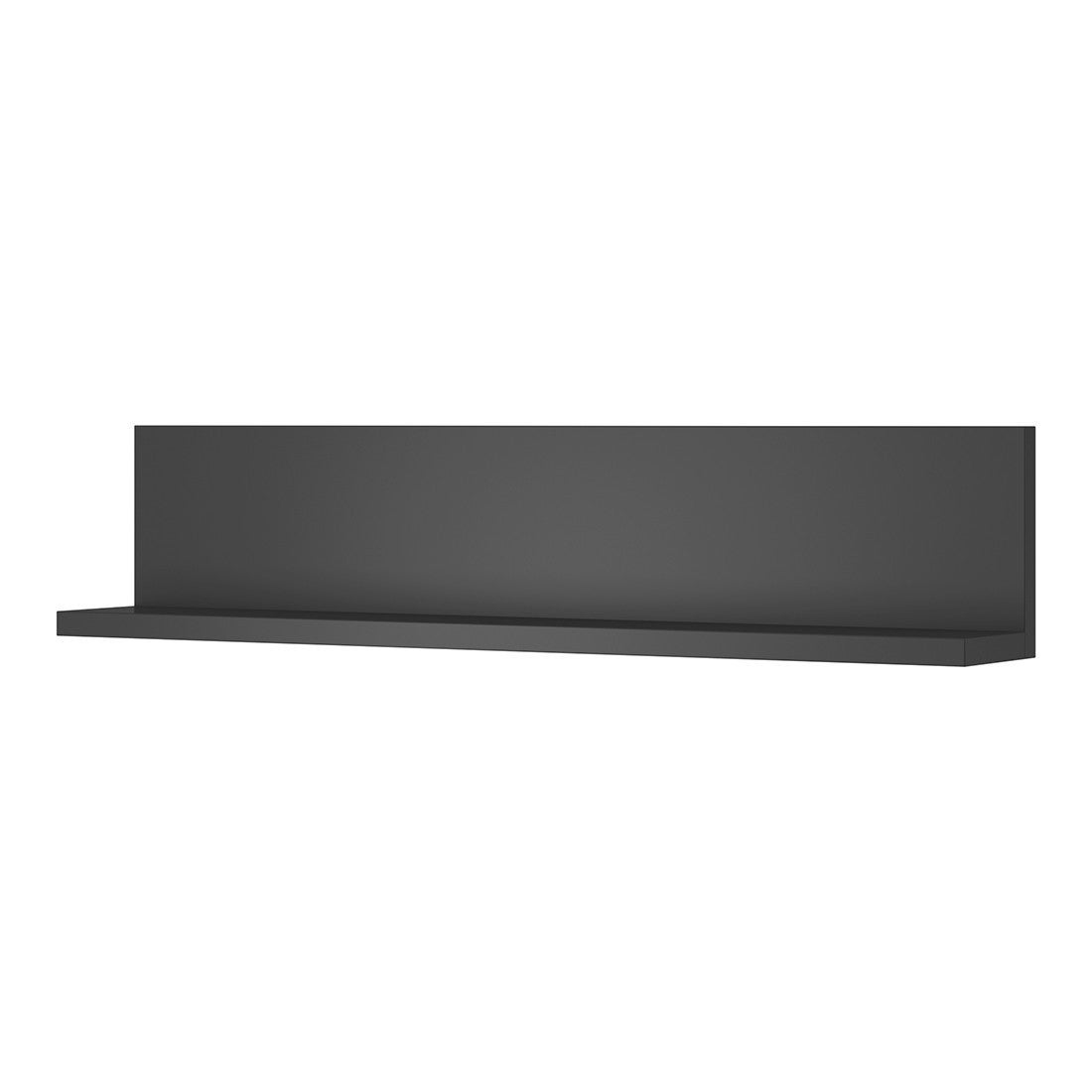 Estantería mural bergame – 150 cm color gris antracita