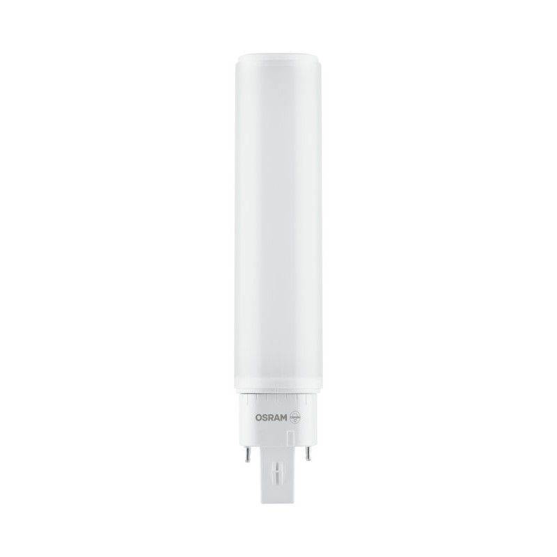 OSRAM - Lampada DULUX D 26 LED per base G24D-3, 10 watt, 990 lumen, bianco caldo (3000K), ruotabile, sostituzione della tradizionale lampada Dulux da