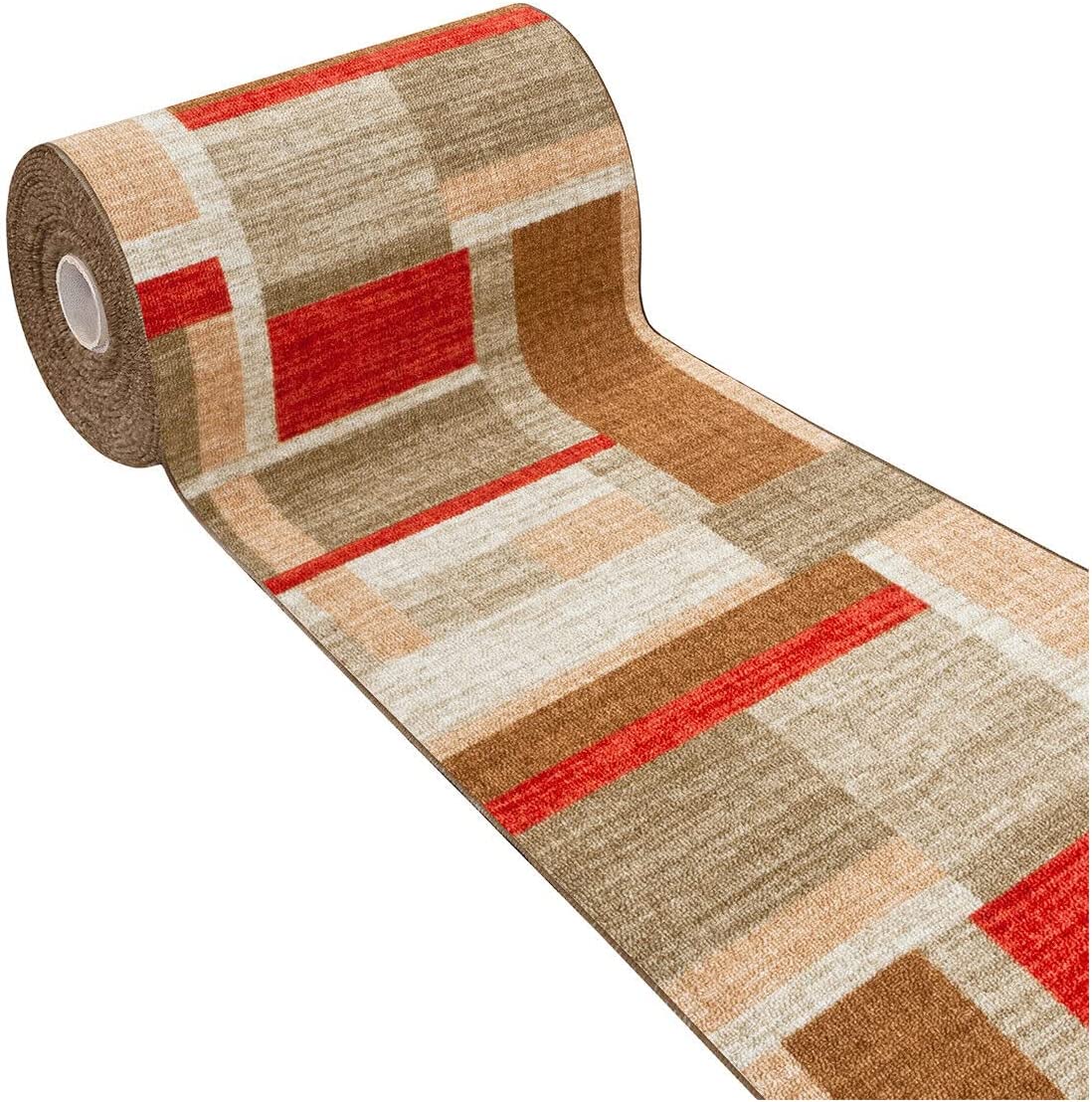 HZVRTN Anro Tapis de cuisine lavable antidérapant - 2 pièces - Avec