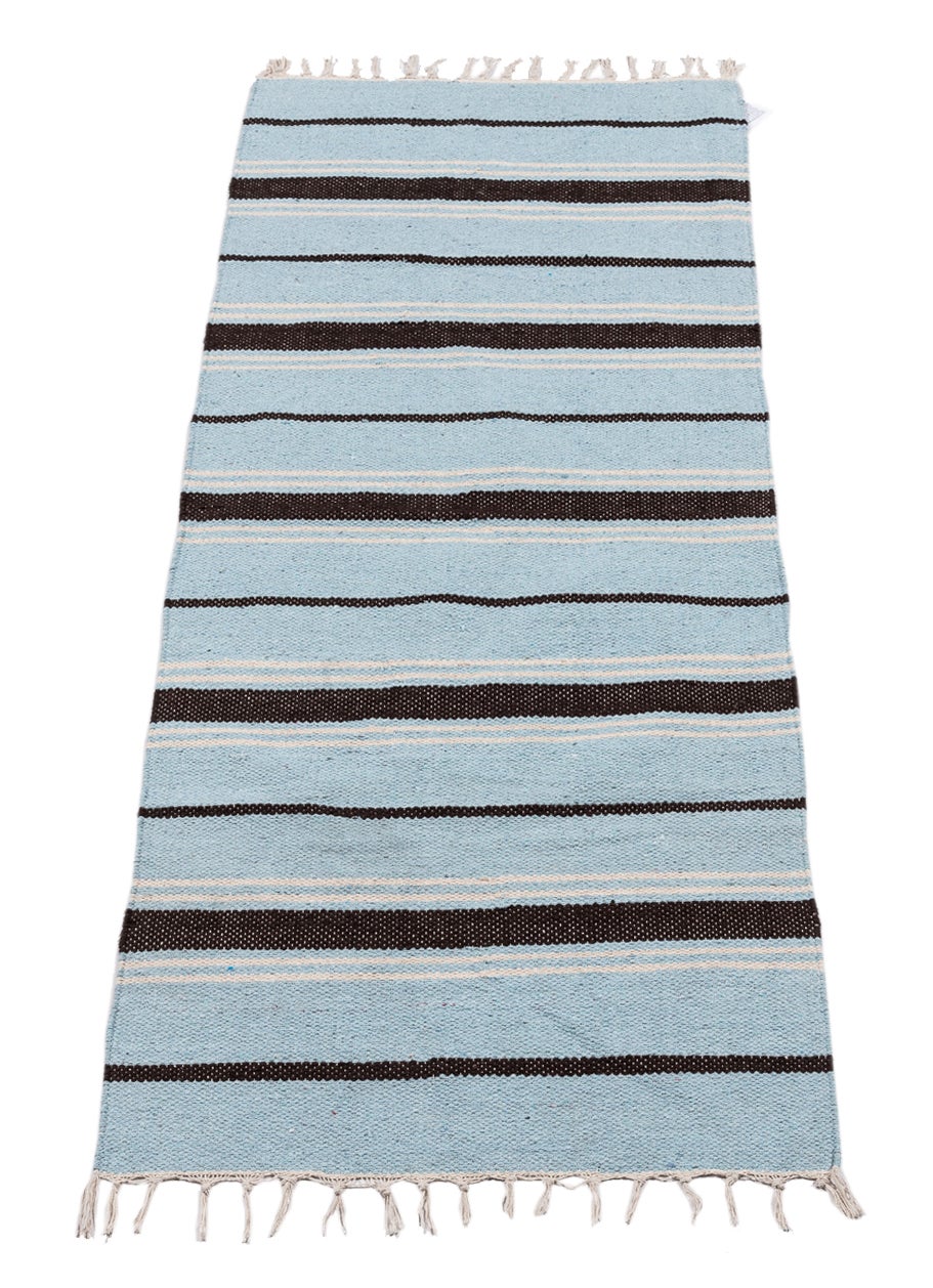 (Można prać w pralce w 30°) Kilim Oryginalny Autentyczny Ręcznie Robiony 140x57 CM