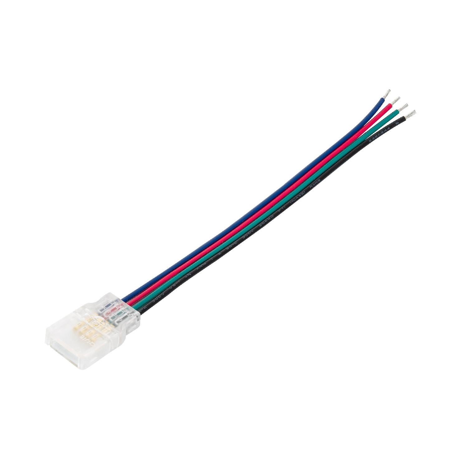 Connecteur Hippo avec Câble pour Ruban LED 12/24V DC IP65 RGB | Leroy ...