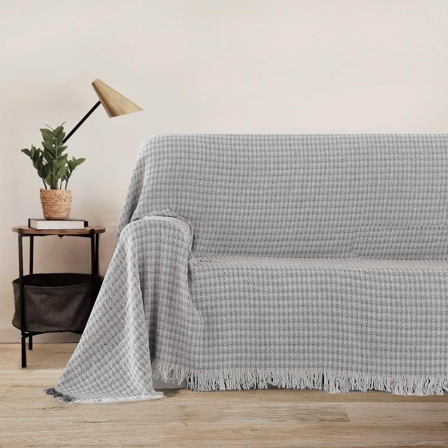 Plaid Foulard SofÃ¡ Plaid Sofa Blanco Plaid Colcha Multiusos