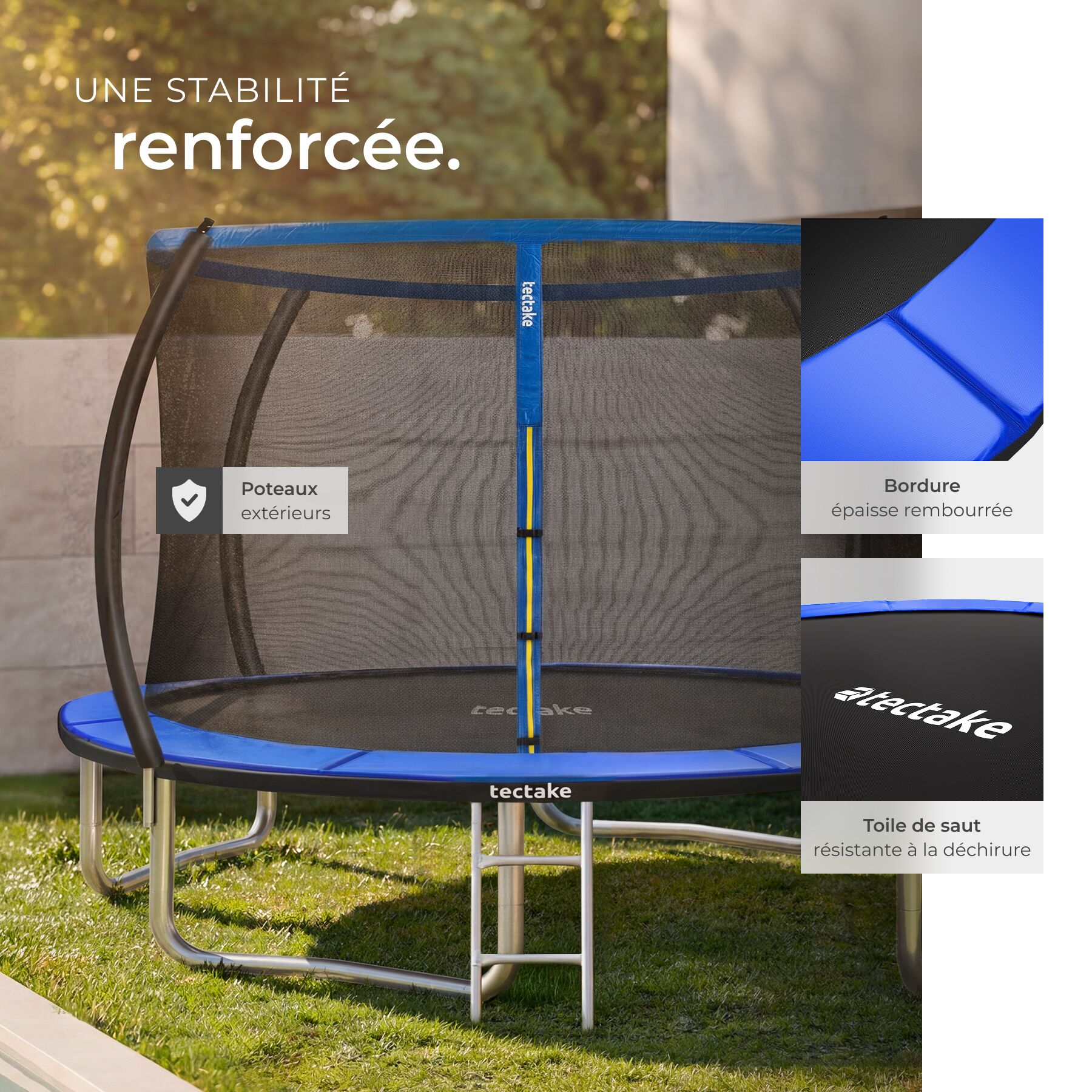TECTAKE trampolim Ø 305 cm, certificado GS - 7