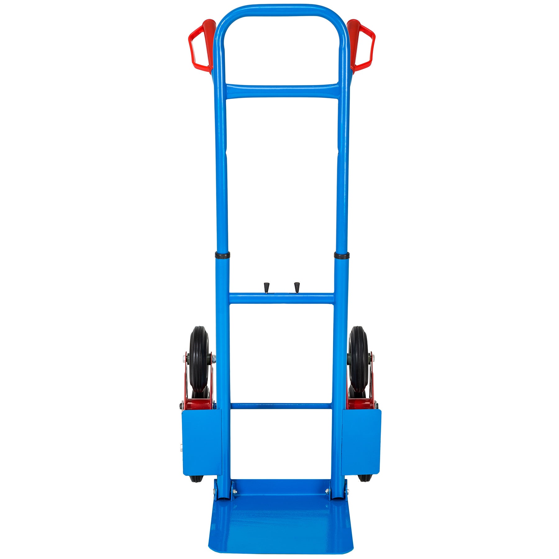 Diable monte-escalier en acier, 200 kg, plateau pliable, 6 roues étoile, bleu TECTAKE - 2