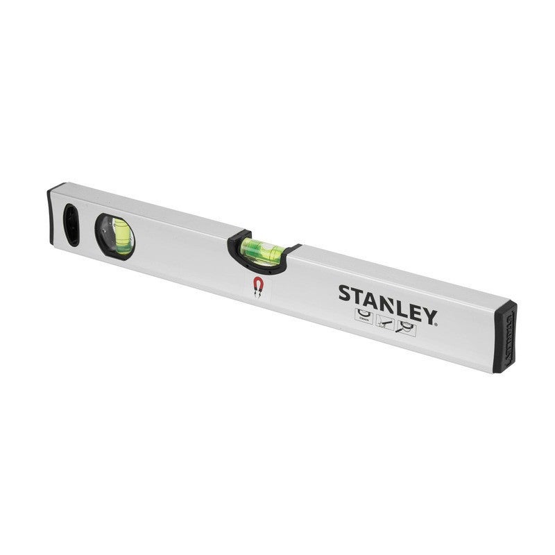 Poziomica rurkowa magnetyczna STANLEY 40 cm aluminium precyzyjna i trwała