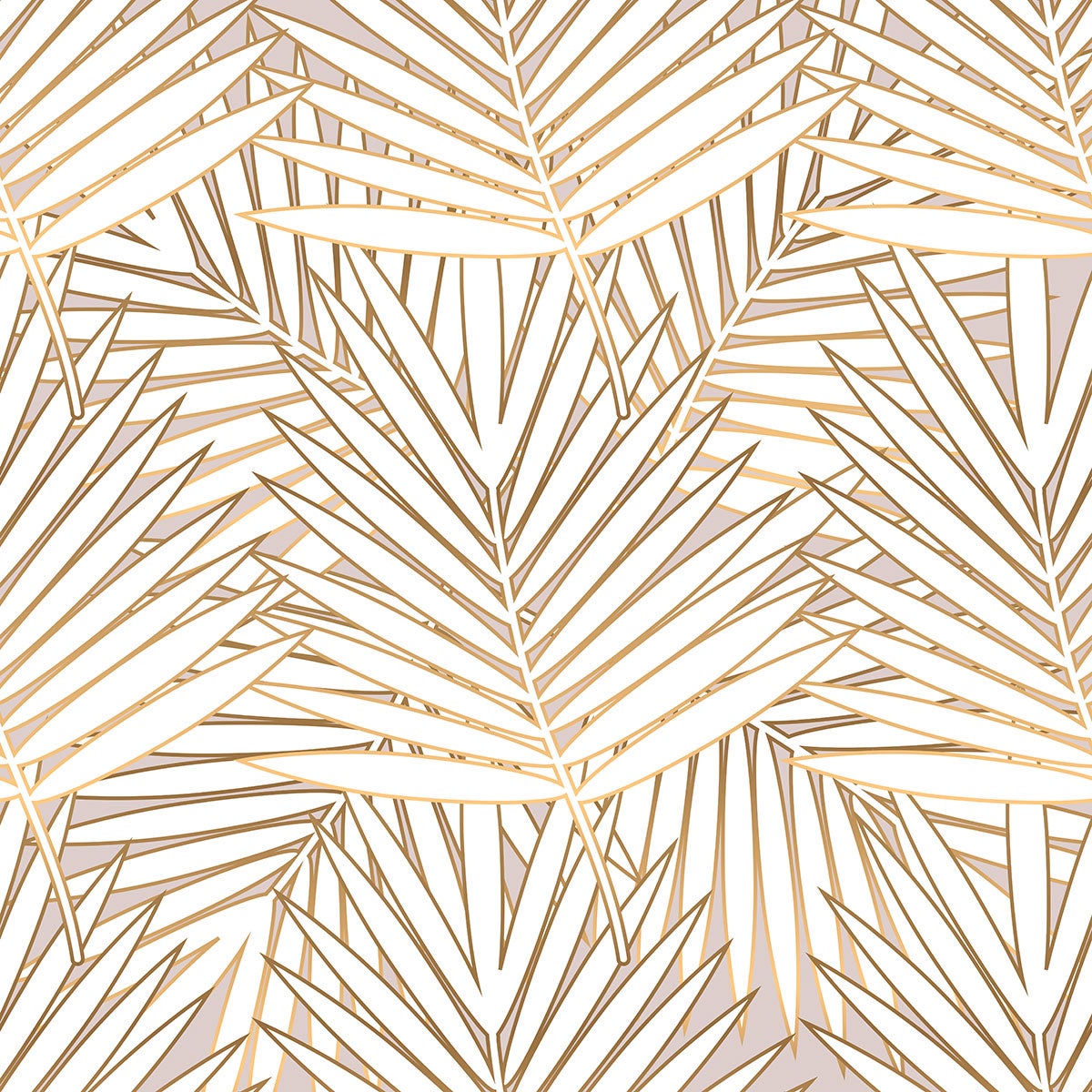 Crédence adhésive sticker décoratif pour salle de bain - Feuilles Tropicales - Adhésif BRILLANT - 55x55 cm - 3