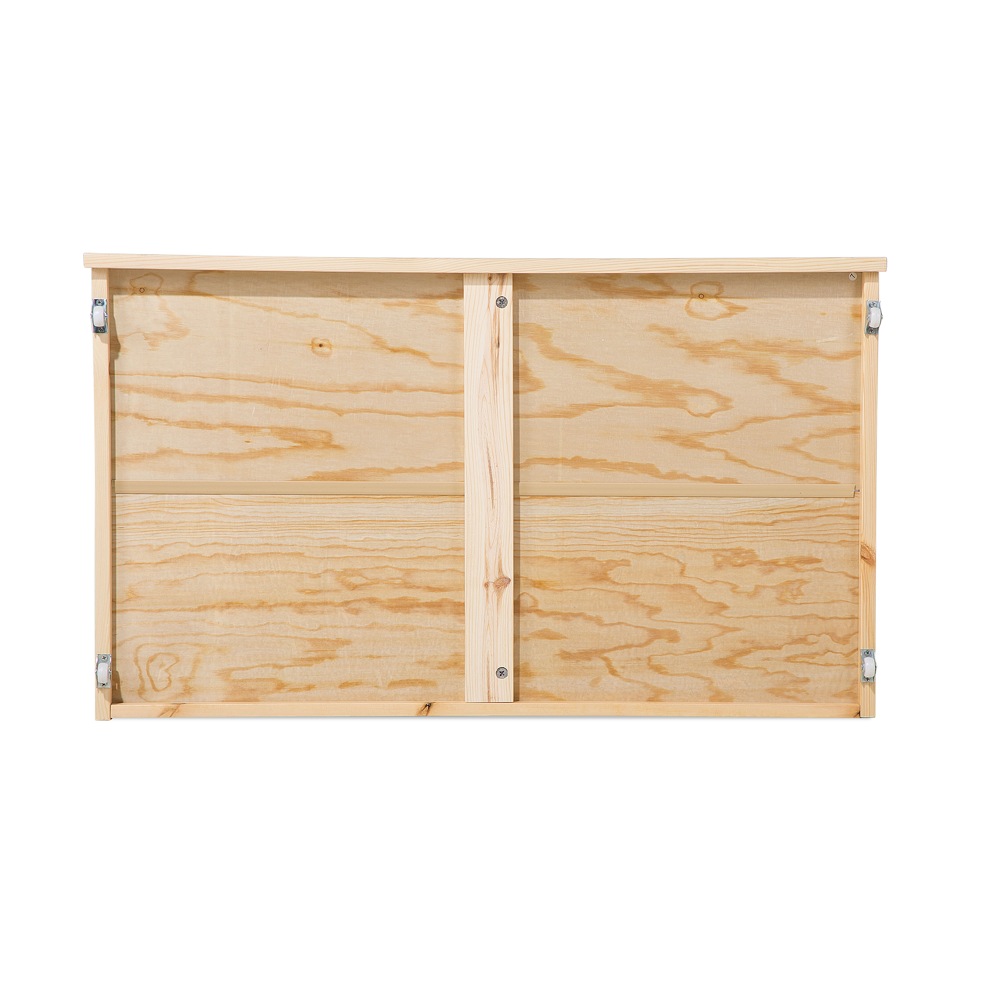 Set di 2 cassetti contenitori per letto Legno di pino RUMILLY Marrone chiaro - 6