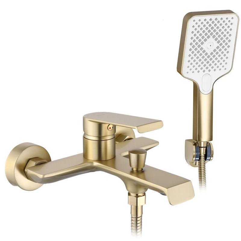 Bateria wannowa REA Hass Złota Szczotkowana