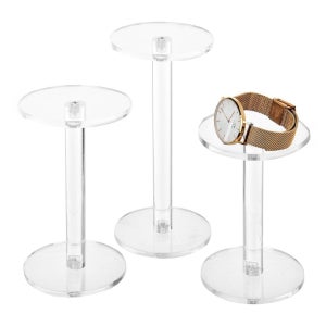 Espositore Per Scarpe In Acrilico Trasparente (4 Pezzi) - Supporto Per Sandali E Tacchi - 22x12 Cm - 4