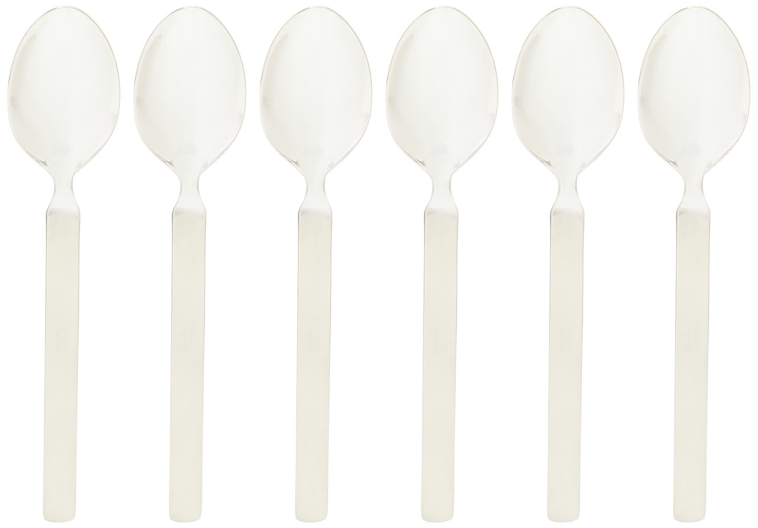 Set Di Sei Cucchiaini Da Tè In Argento Art Nouveau - .830 - Foto 8