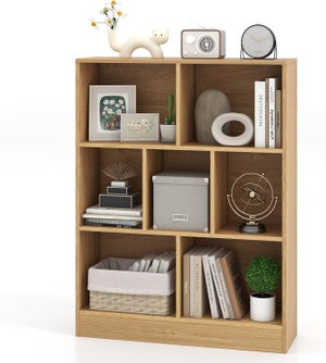 Étagère Furinno Basic 4 Niveaux - Bibliothèque Ouverte - 18 X 43 X 89 Cm - Blanc - Pour Salon, Chambre, Bureau