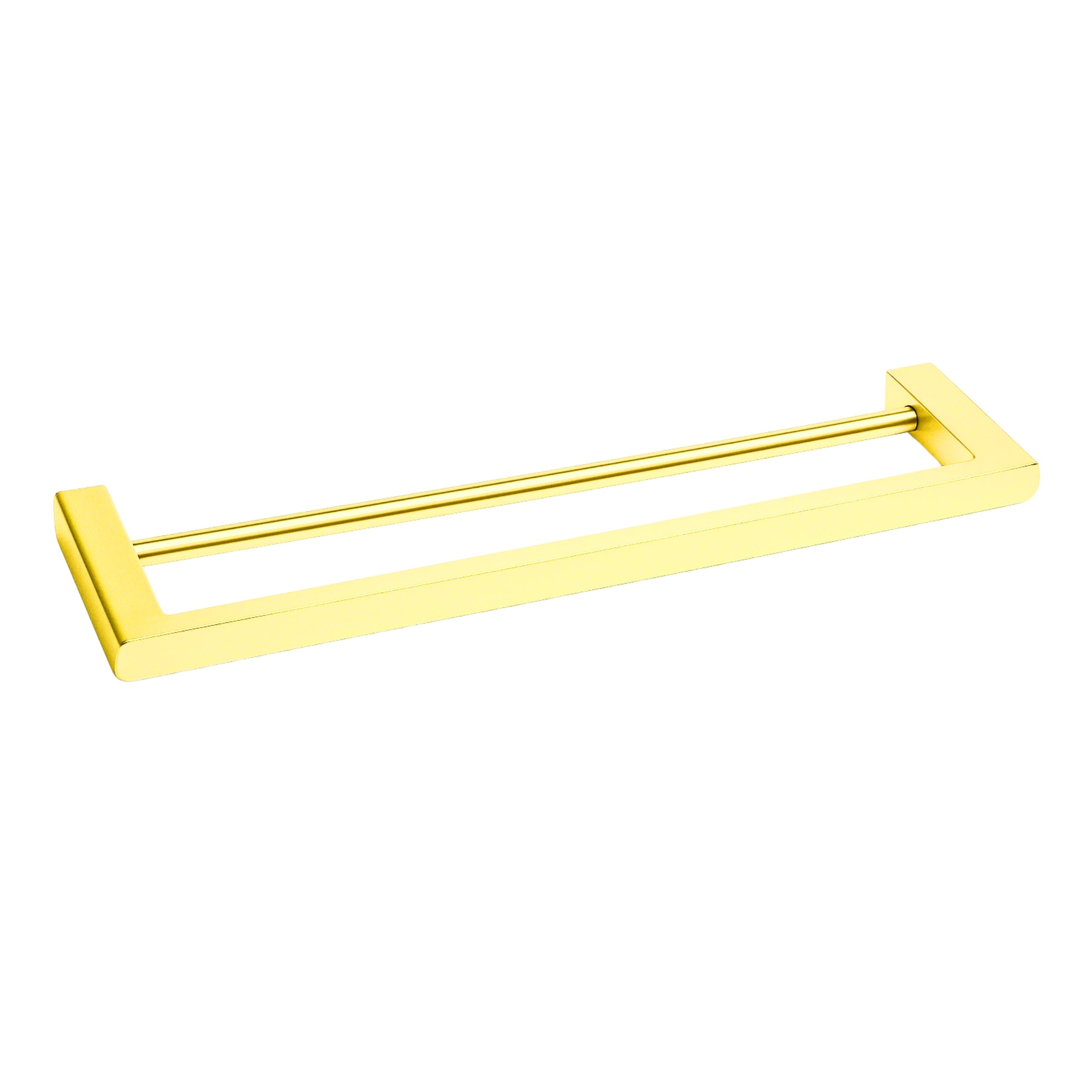 Barre de salle de bain Double serviette, longue, 40cm-100cm, finition d'argent brossé, rail de serviette en acier inoxydable SUS304, support de serviette ronde murale, teneur en vêtement de cuisine