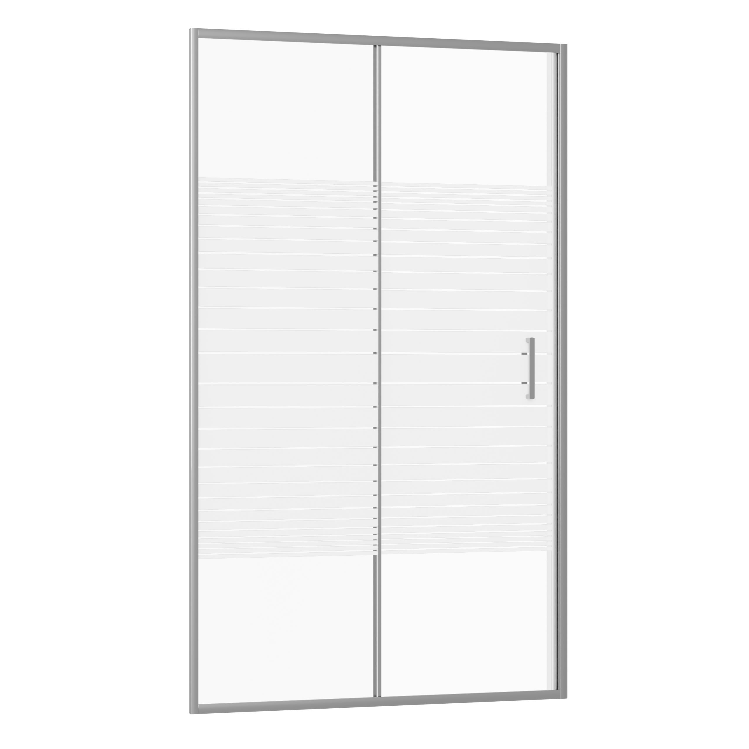 Drzwi prysznicowe przesuwne MERAPI SEVANTE 115 cm chrom 1 szt.