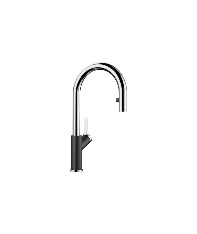 Mitigeur Blanco Carena-S Vario Silgranit Look Bicolore - NOIR coloris NOIR