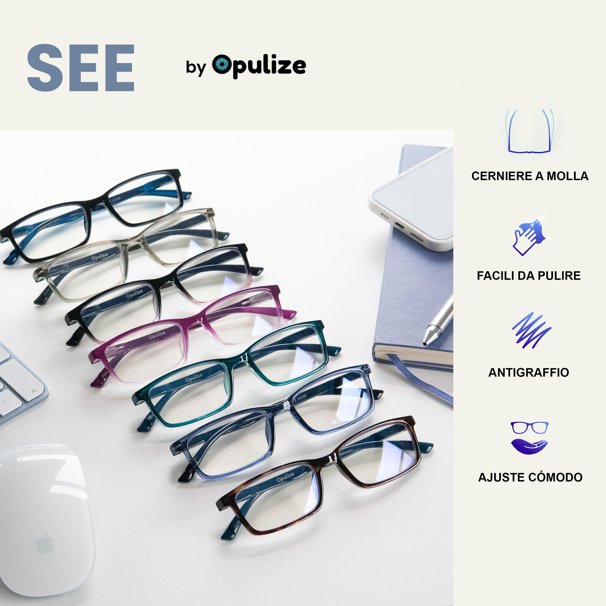 Filtro Luce Occhiali Gaming Luce Blu Filtro Luce Blu Occhiali