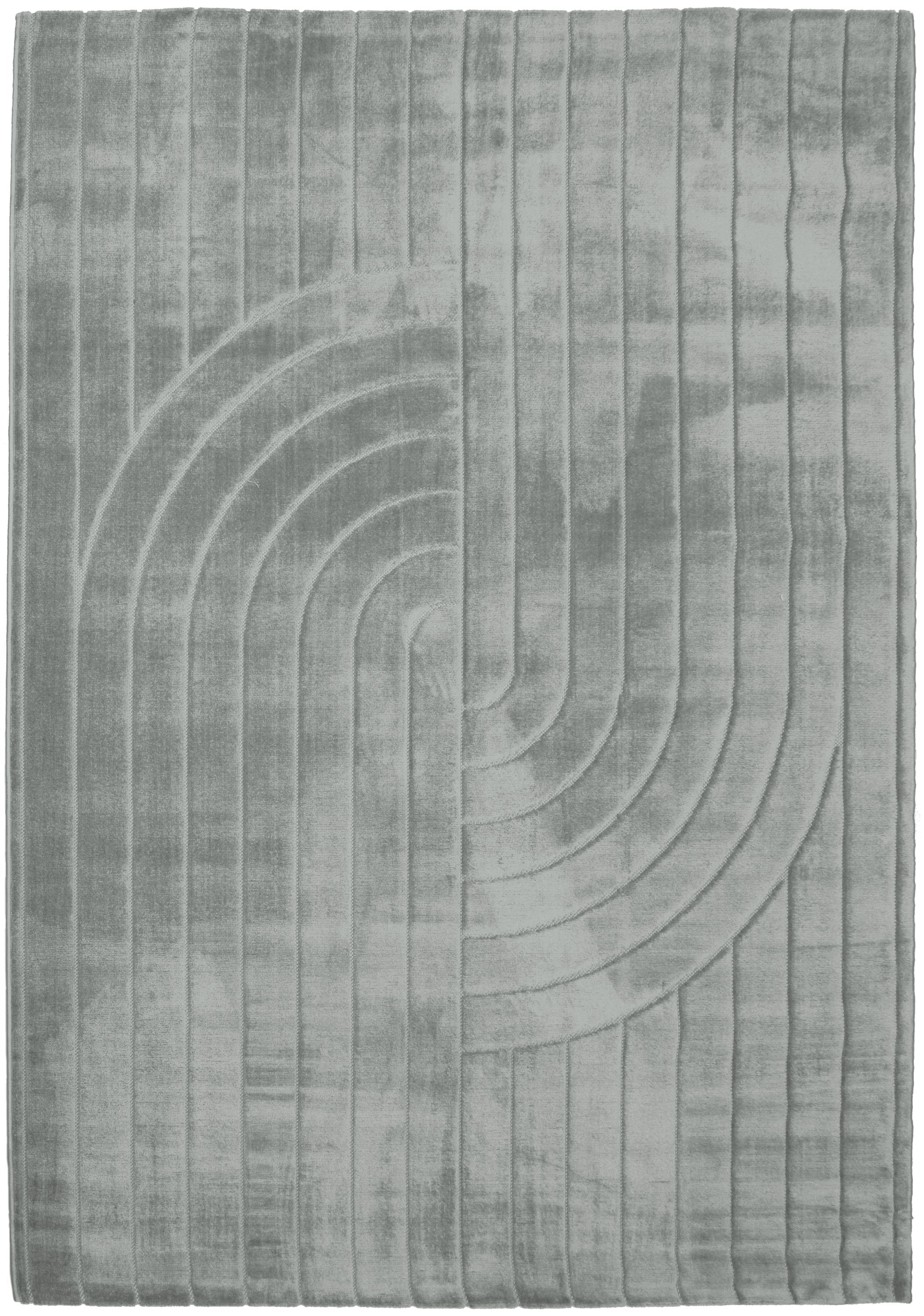 Dywan z poliestru Zen szary 160x230cm