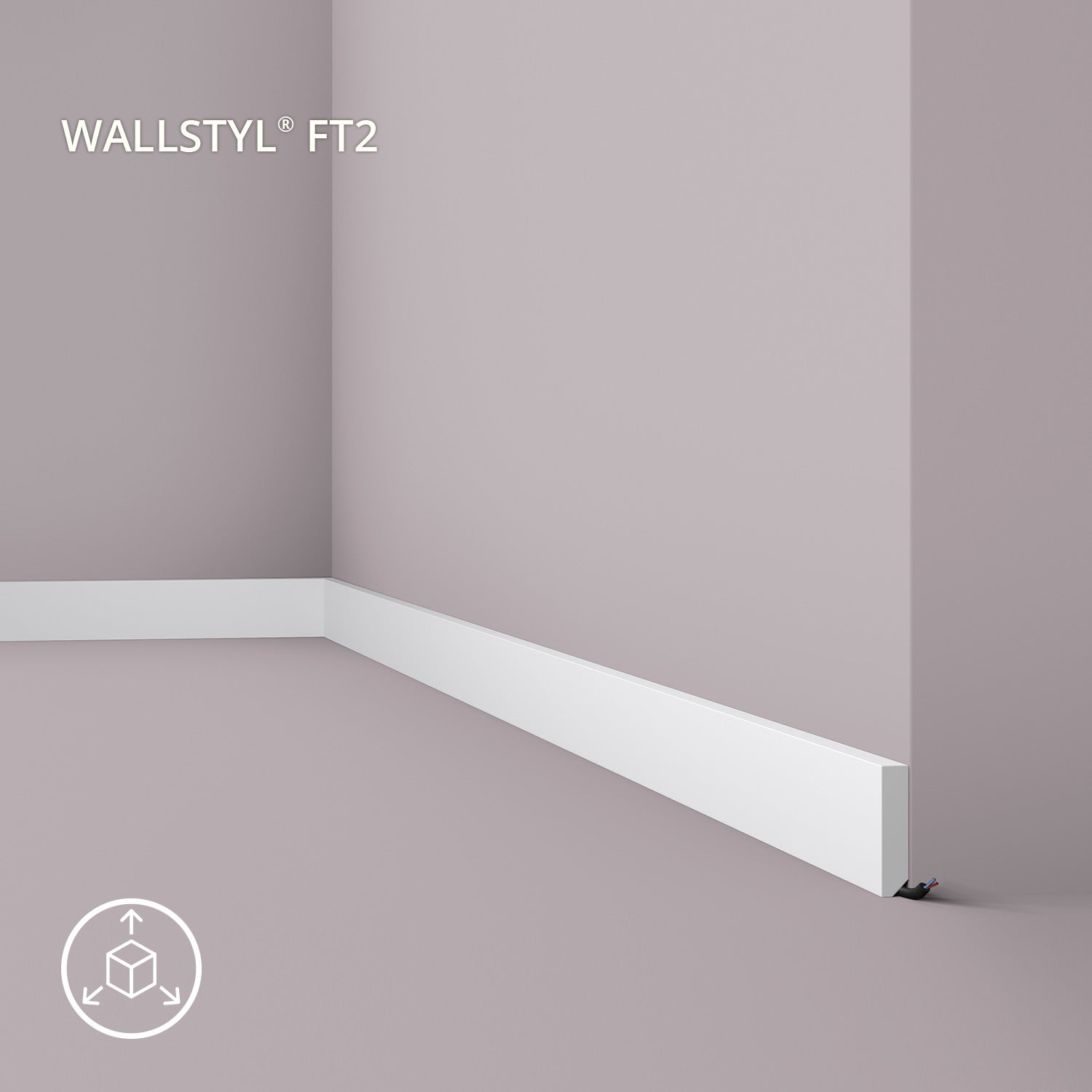 Plinthe NMC WALLSTYL FT2 Moulure décorative Cimaise Moulure frise - 2
