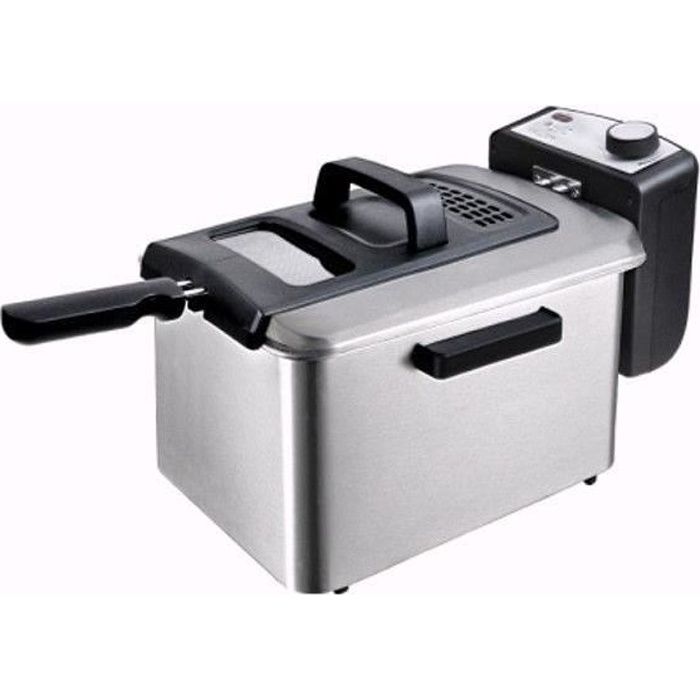 Frytownica Continental Edison 2000W 4L z regulowanym termostatem inox