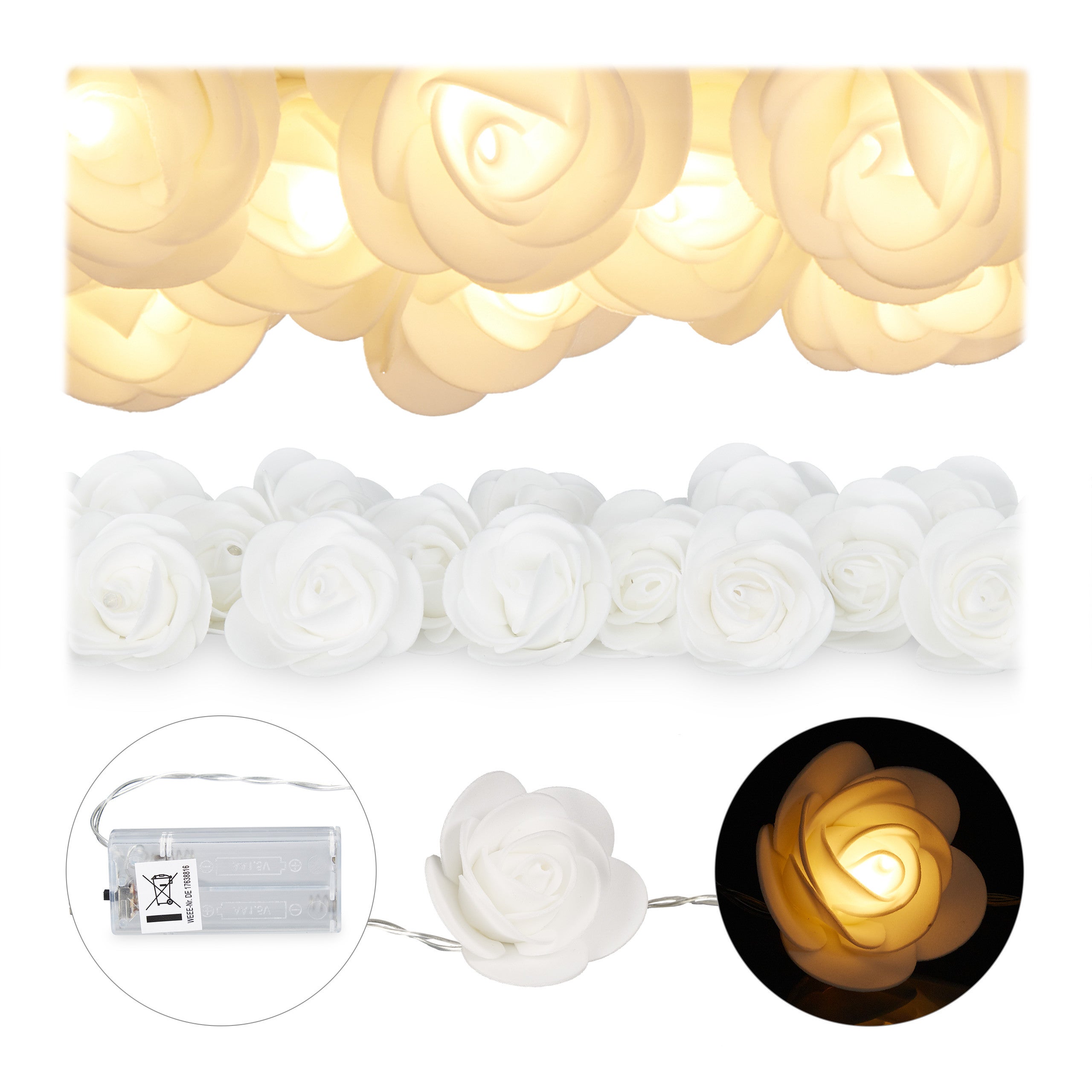 Guirlande Lumineuse Luccika 9m 180 LED - Déco Noël Intérieur/extérieur IP44