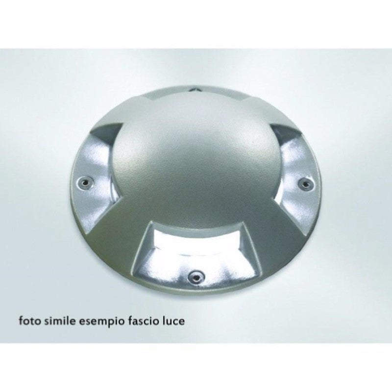 Spot Extérieur Encastrable LED IP65 220V Sol 3W Walkable 4 faisceaux - Blanc Neutre 4000K - 5500K - SILAMP - 3
