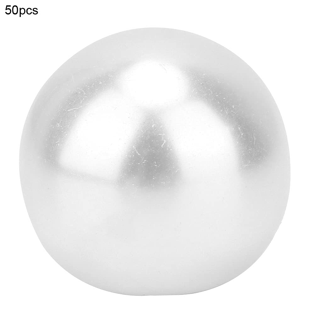 40m Di Perline Artificiali 4mm In ABS Beige Per Tende E Decorazioni Fai Da Te Matrimonio