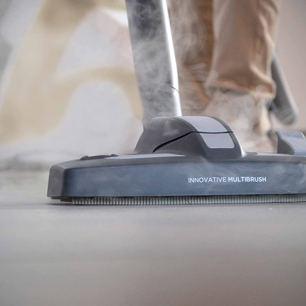 POLTI UNICO MCV85 TOTAL CLEAN & TURBO, Aspirateur et nettoyeur vapeur, 6 bar, élimine 99,99%* des virus, germes et bactéries - 6