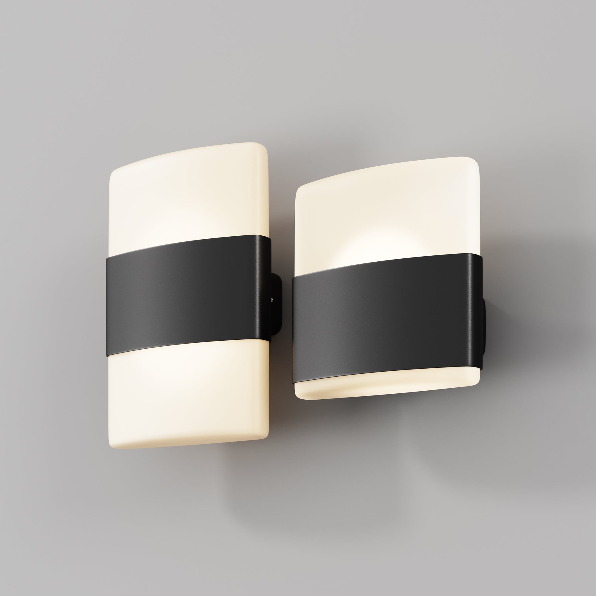 Rom Lampada da parete a LED Metallo Per soggiorno, cucina, camera da letto, sala da pranzo, ufficio Grafite 1300 LM 3000K Maytoni - 6