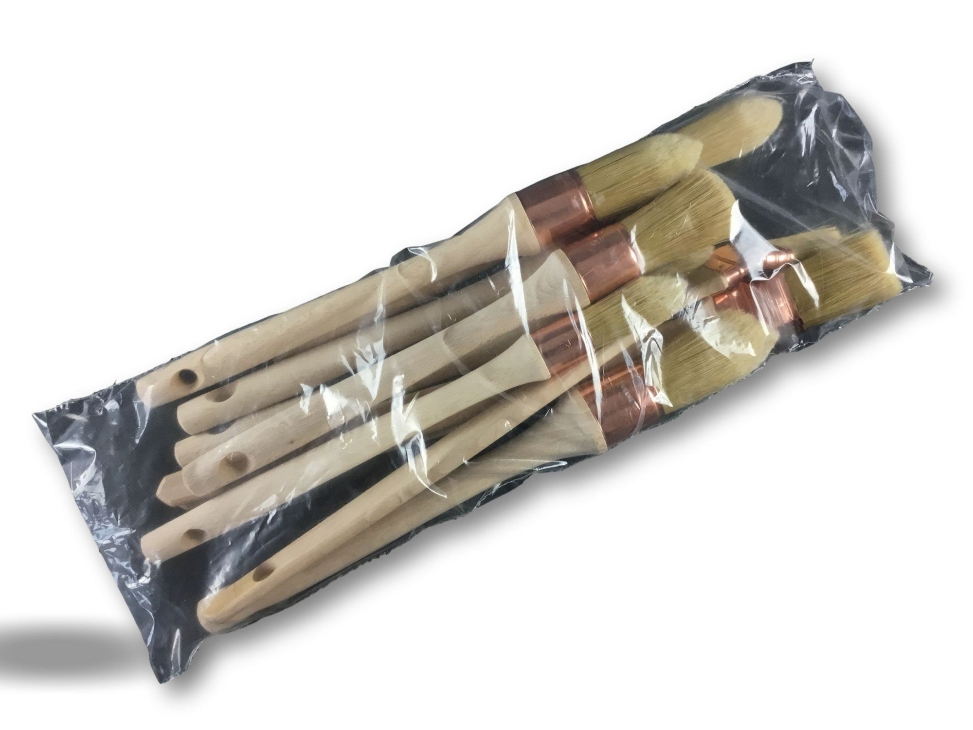 Pack de 10 pinceaux | 7 ronds à rechampir et pouce | 3 plats coudés radiateur | Fabrication 100 % française | Haut de gamme pour professionnels - 2