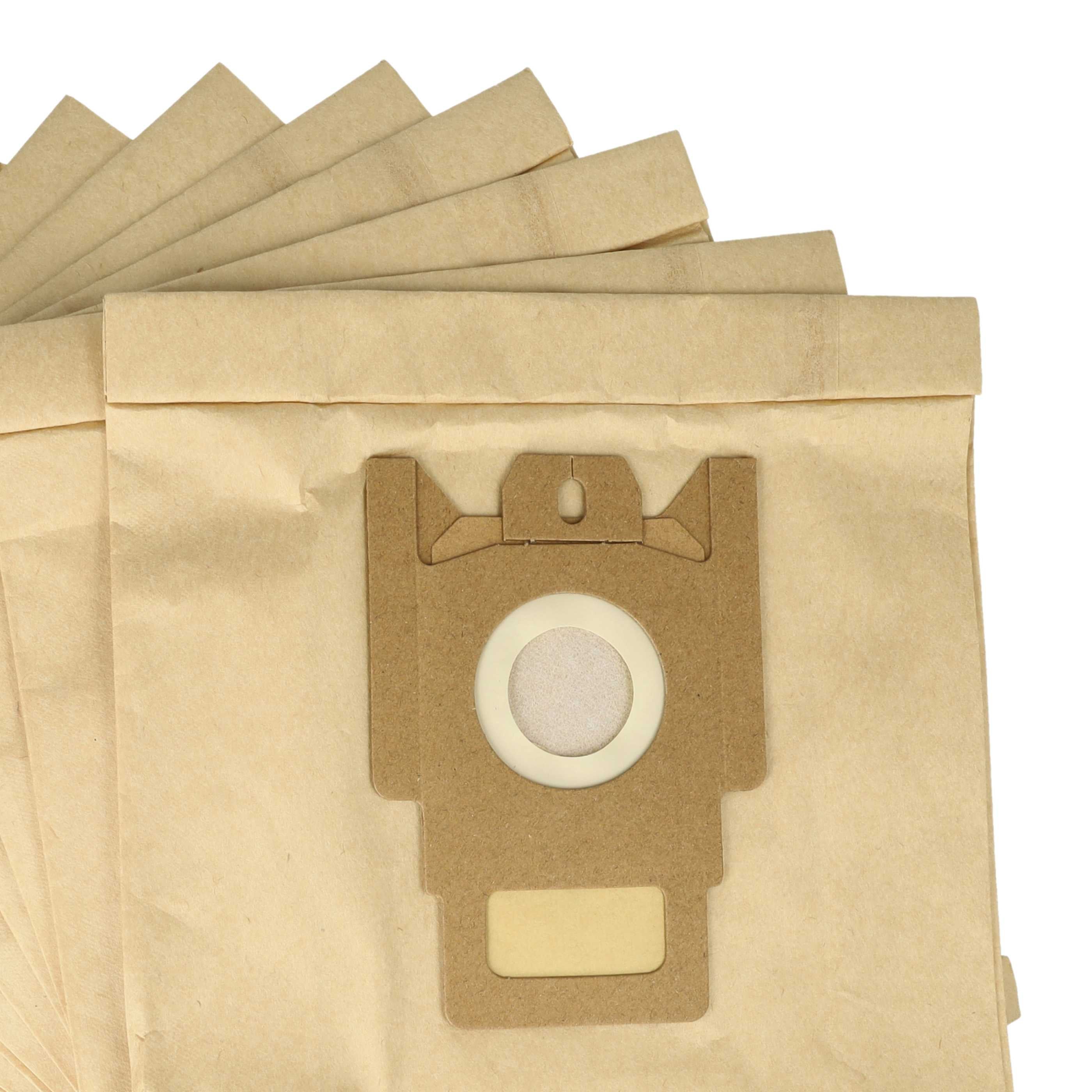 vhbw 50x Sacs compatible avec Hoover SC 150, Micro Power SC 100, H61 aspirateur - papier, Typ M, 28cm x 19,5cm couleur sable - 5