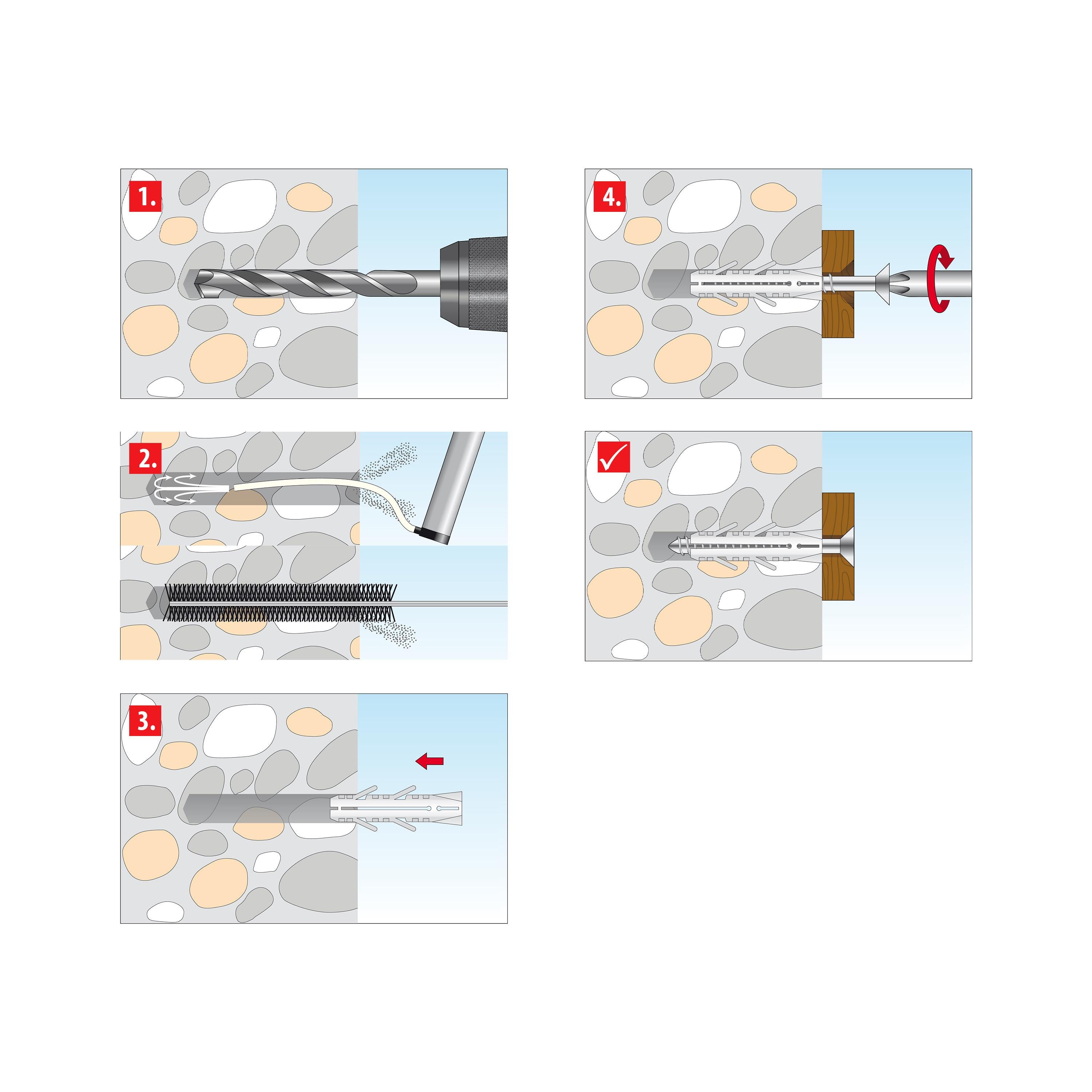 TOX Assortiment Standard Monteur Béton 136 pièces - 4
