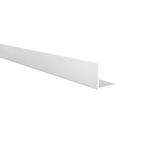 Cornière PVC 15mm X 15mm - Longueur 1m - Angle 90° - Différentes Couleurs - Neuf