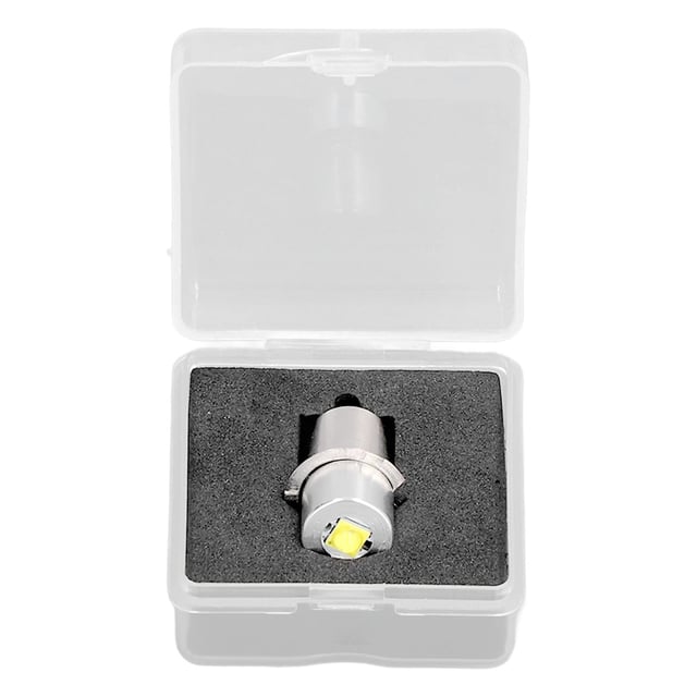 Ampoule LED haute luminosité lumière blanche 4,5 V 3 W longue durée de vie ampoule de rechange pour lampe de poche en alliage d'aluminium p