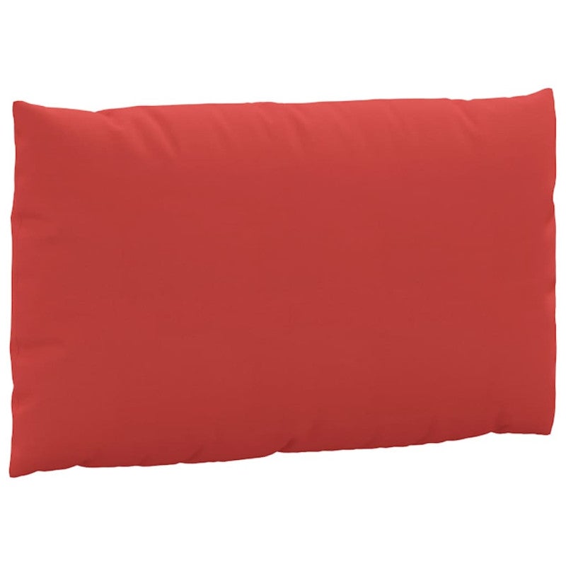 Coussins de palette lot de 2 rouge tissu oxford - 6